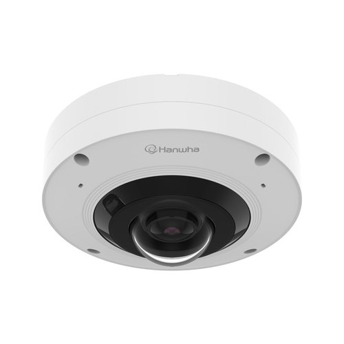 Hanwha XNF-A9014RV 12MP AI Fisheye Camera, 20m IR Viewable Length