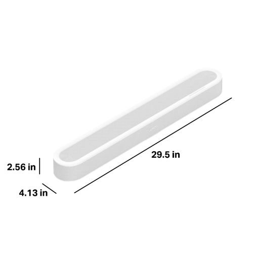 Thumbnail 4 for Sonos BMULTUS1 Beam Ultra Soundbar, True Dolby Atmos Sound, White