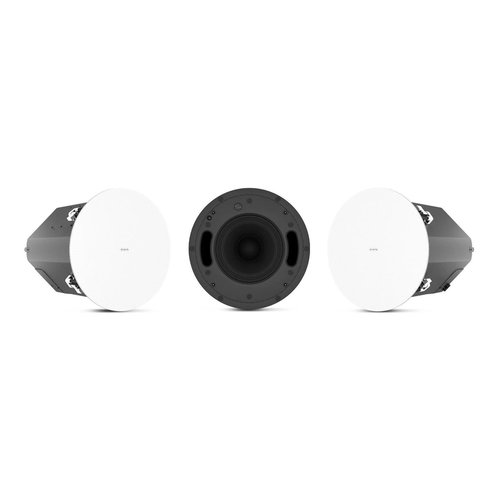 QSC AD-C8T-ZB-WH 2-Way Ceiling Loudspeaker Zero Bezel, 8