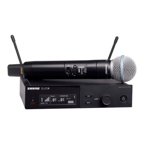 Shure SLXD2/B58=-G58 Beta 58A Interchangeable Microphone Capsule