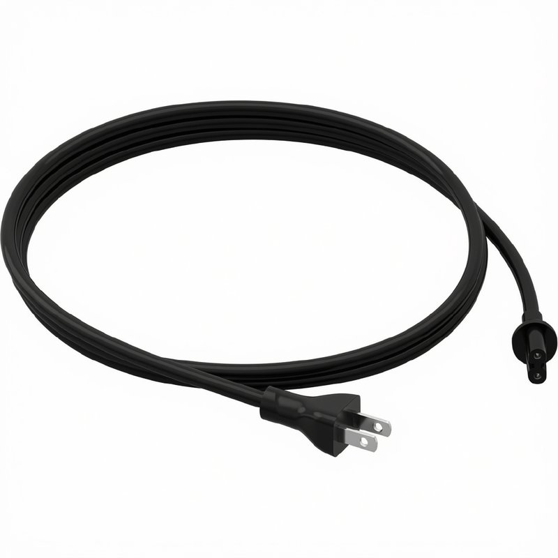 Sonos PC600US1BLK Power Cord II for Arc, 6' (2m), Black