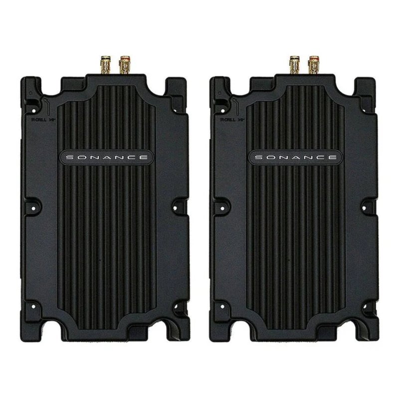 Thumbnail 2 for Sonos RECREWW1BLK Rectangle Retrofit Enclosure, Pair