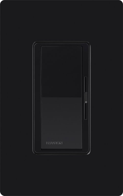 Thumbnail 2 for Lutron DVCL-153P-BL Diva LED+ Dimmer Switch, 150W LED, Single Pole / 3-Way, No Neutral Required, 120V, Black