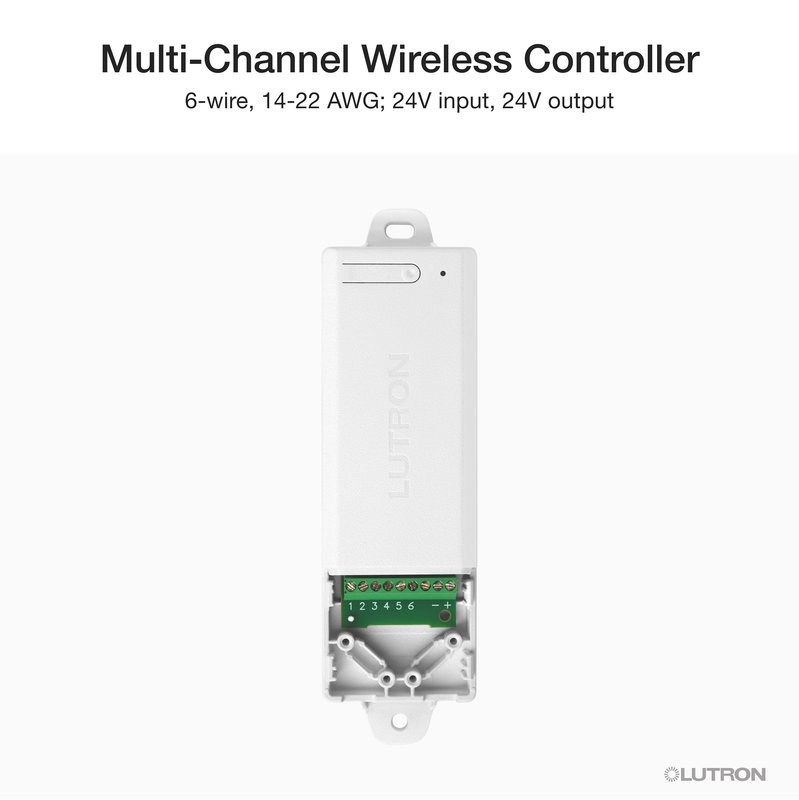 Thumbnail 5 for Lutron LU-WK1-6W 6-Conductor 22AWG Wire for Lumaris RGB + Tunable White LED Tape Light, 50'