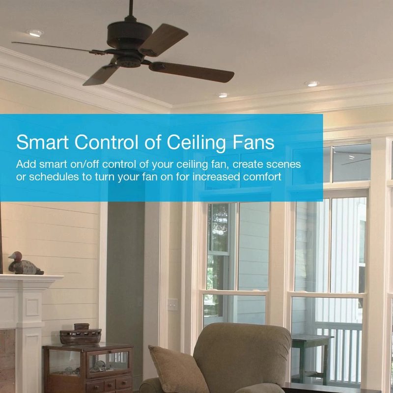 Thumbnail 5 for Lutron PD-6ANS-IV Caseta Original Smart Switch, 6A Light or 3.6A Fan, Neutral Required, 120V, Ivory