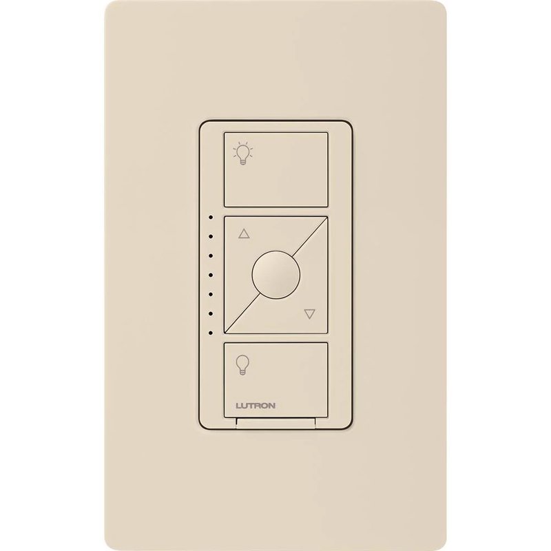 Thumbnail 2 for Lutron PD-6ANS-LA Caseta Original Smart Switch, 6A Light or 3.6A Fan, Neutral Required, 120V, Light Almond