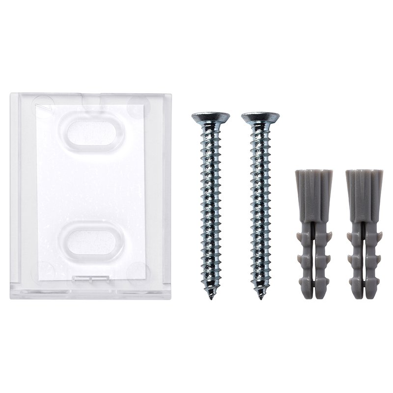Lutron PICO-SM-KIT Screw Mounting Kit for Pico Remotes, Includes Wall Mount and Special Screws, Pico Remote and Wall Plate Sold Separately
