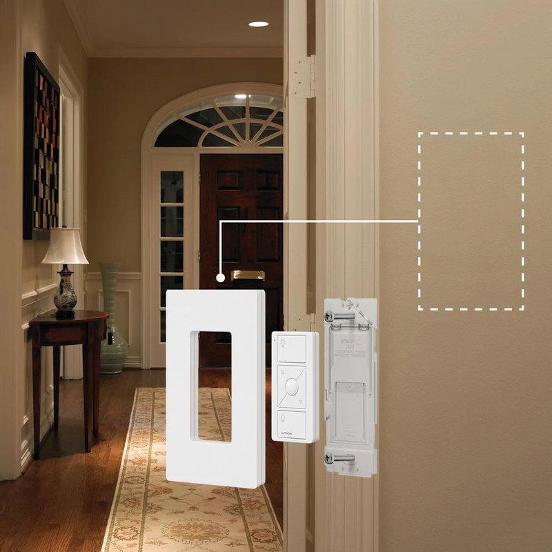 Thumbnail 4 for Lutron PICO-WBX-ADAPT Wallbox Adapter / Mounting Bracket for Pico Remotes, Pico Sold Separately