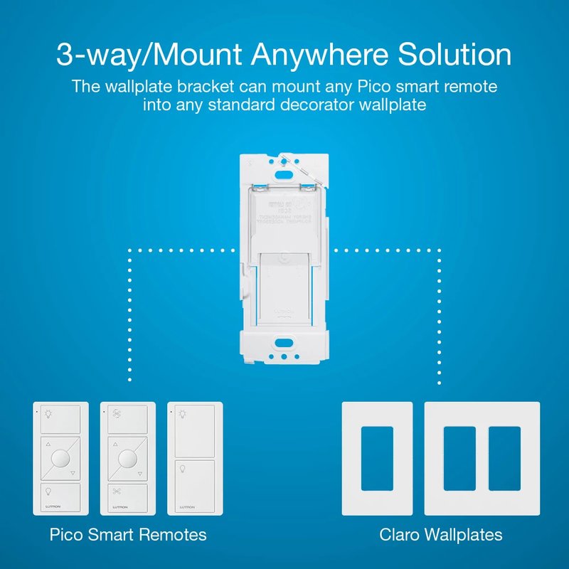 Thumbnail 5 for Lutron PJ2-2B-GIV-L01 2-Button Pico Smart Remote, with Light Icons, Ivory