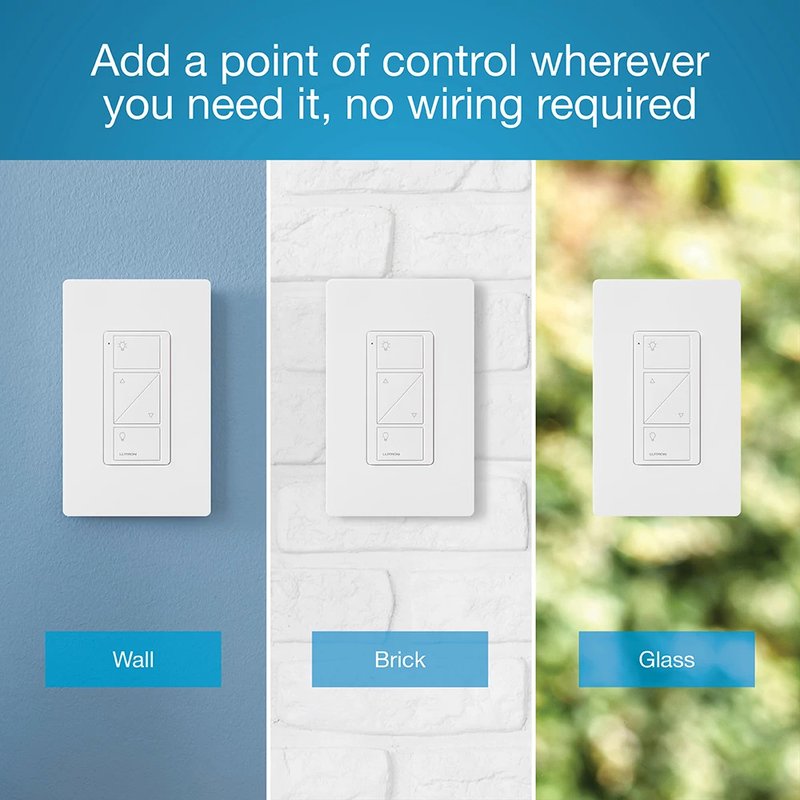 Thumbnail 5 for Lutron PJ2-2BRL-GIV-L01 2-Button with Raise / Lower, Pico Smart Remote, with Light Icons, Ivory