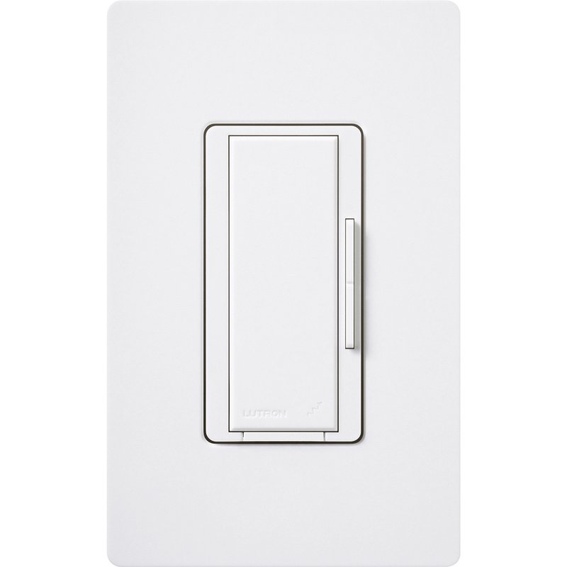 Lutron RD-RD-WH Maestro Companion Dimmer Switch for RA3 / RA2 Select, Multi-Location Remote Dimmer, 120V, Not For Stand-Alone Use, White