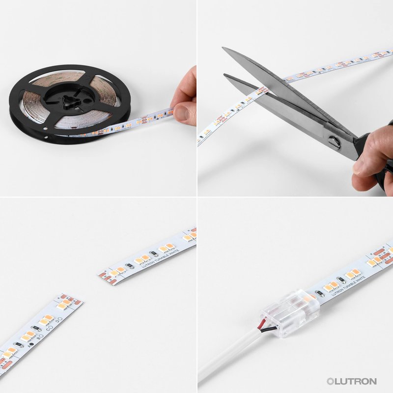 Thumbnail 4 for Lutron RRL-TLK-DL Lumaris Tunable White Tape Light, Daylight Starter Kit 2500-5000K, LED .1% dim, Wireless, Type X