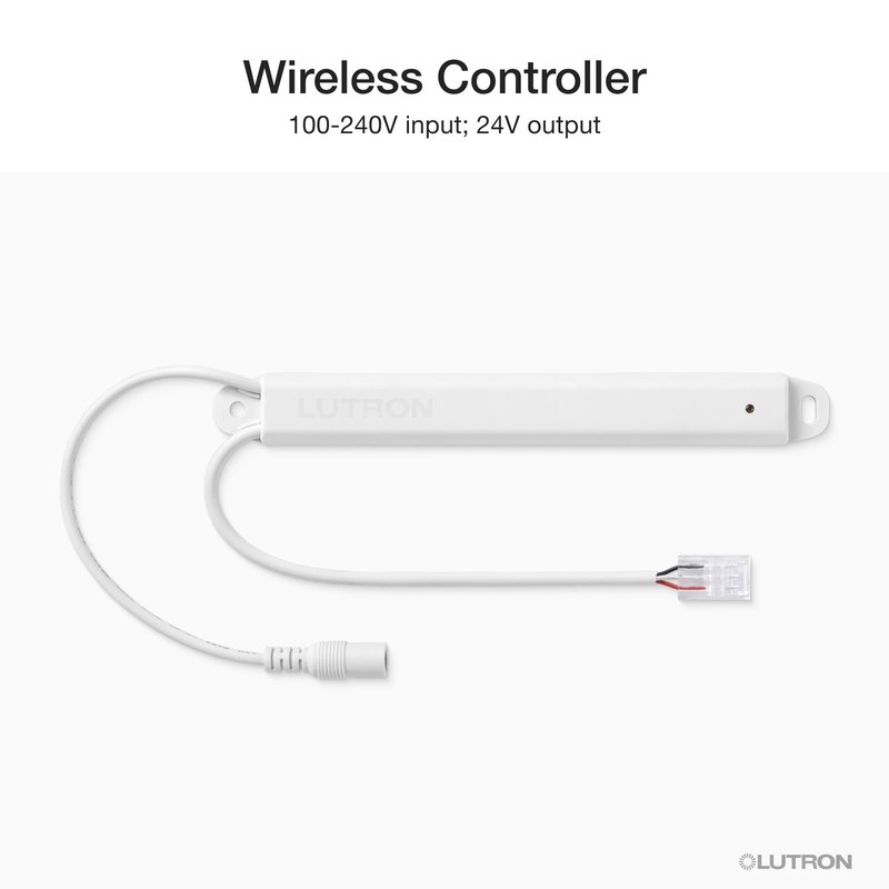Thumbnail 3 for Lutron RRL-TWCL-WH Wireless Controller for Lumaris Tunable White Tape Light, Wireless Clear Connect Type X, Power Supply Sold Separately