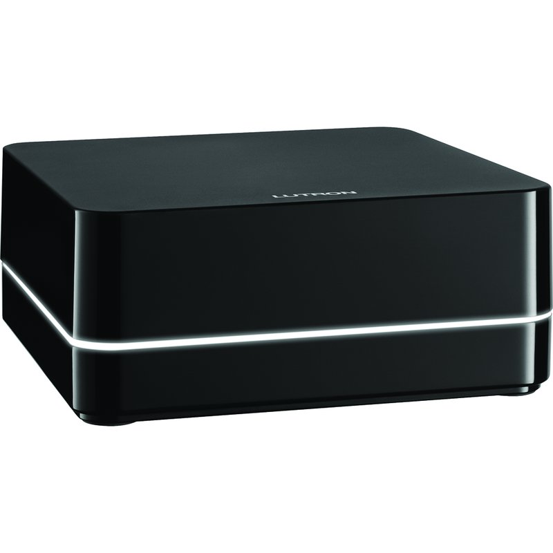 Lutron RR-SEL-REP2-BL RA2 Select Main Repeater, Add Up to 99 Devices (4 Aux Repeaters + 95 Dimmers / Switches / Shades / etc.), Works with Lutron App, Black