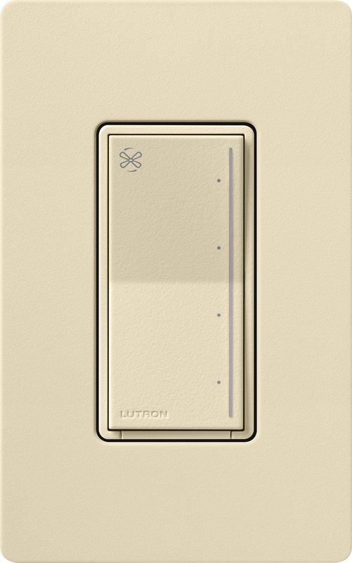 Thumbnail 2 for Lutron RRST-ANF-SD RadioRA 3 Sunnata Touch Fan Control, 4-Speed, 1.5A Paddle Fan, AC Motor, Single Pole, Neutral Required, 120V, Sand