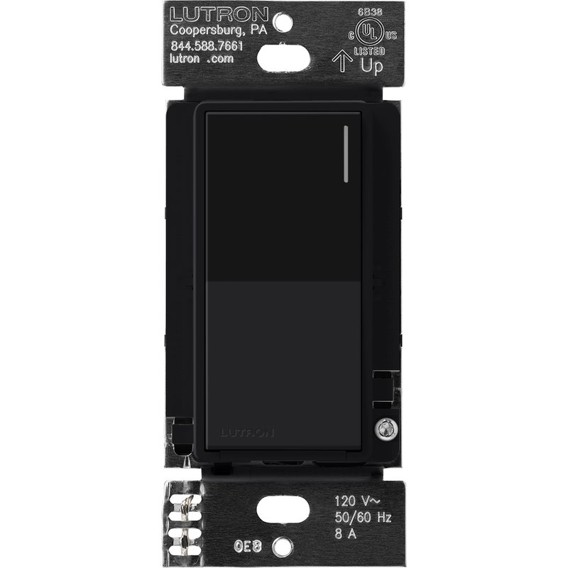 Lutron RRST-RS-BL Sunnata RF Companion Switch for RA3 Systems, Multi-Location Remote Switch, Not for Stand-Alone Use, 120V, Black