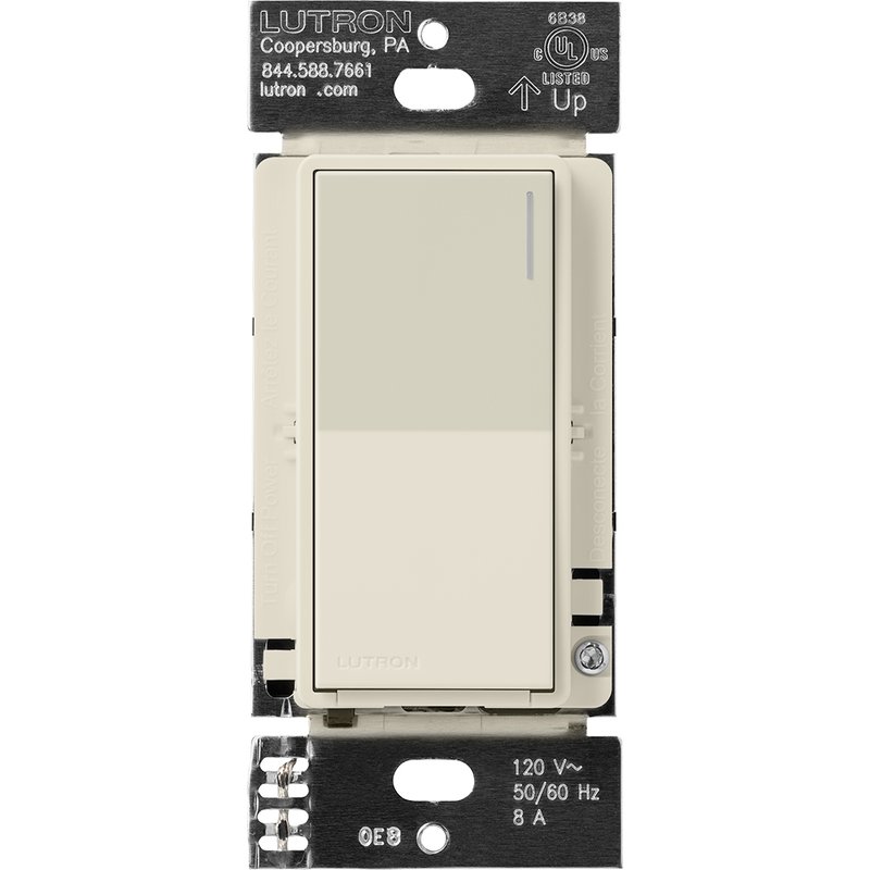 Lutron RRST-RS-PM Sunnata RF Companion Switch for RA3 Systems, Multi-Location Remote Switch, Not for Stand-Alone Use, 120V, Pumice
