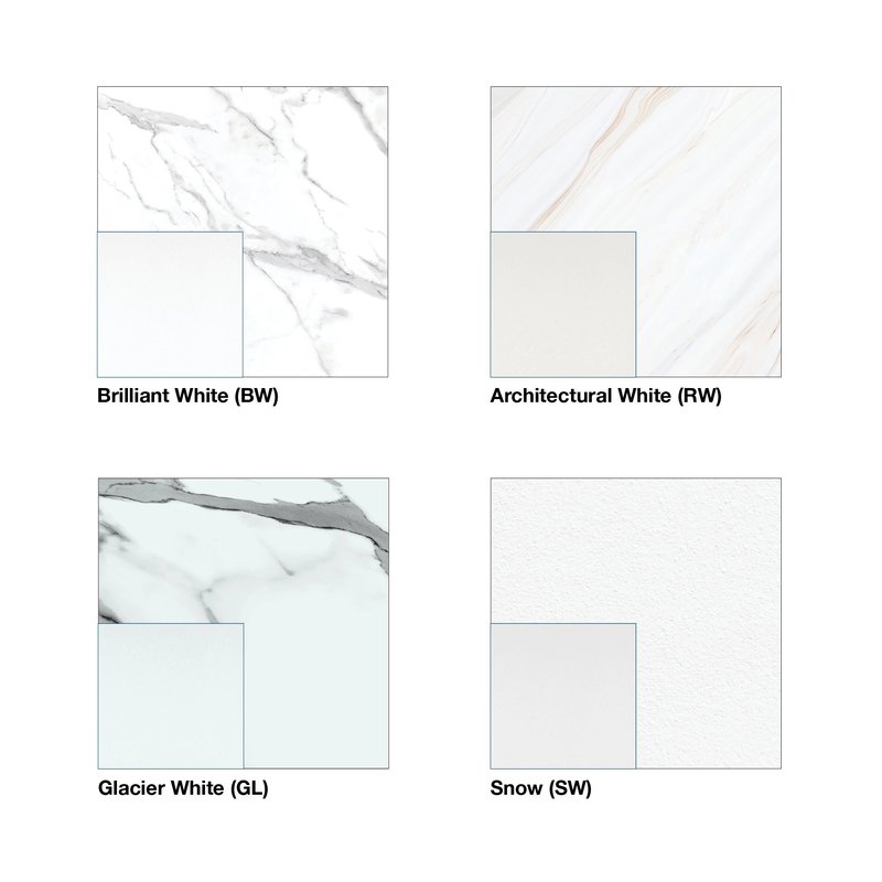 Thumbnail 3 for Lutron SC-3-SW Claro 3 Gang Wall Plate for Decorator-Style Dimmers, Switches, and Outlets, Satin Finish, Snow White