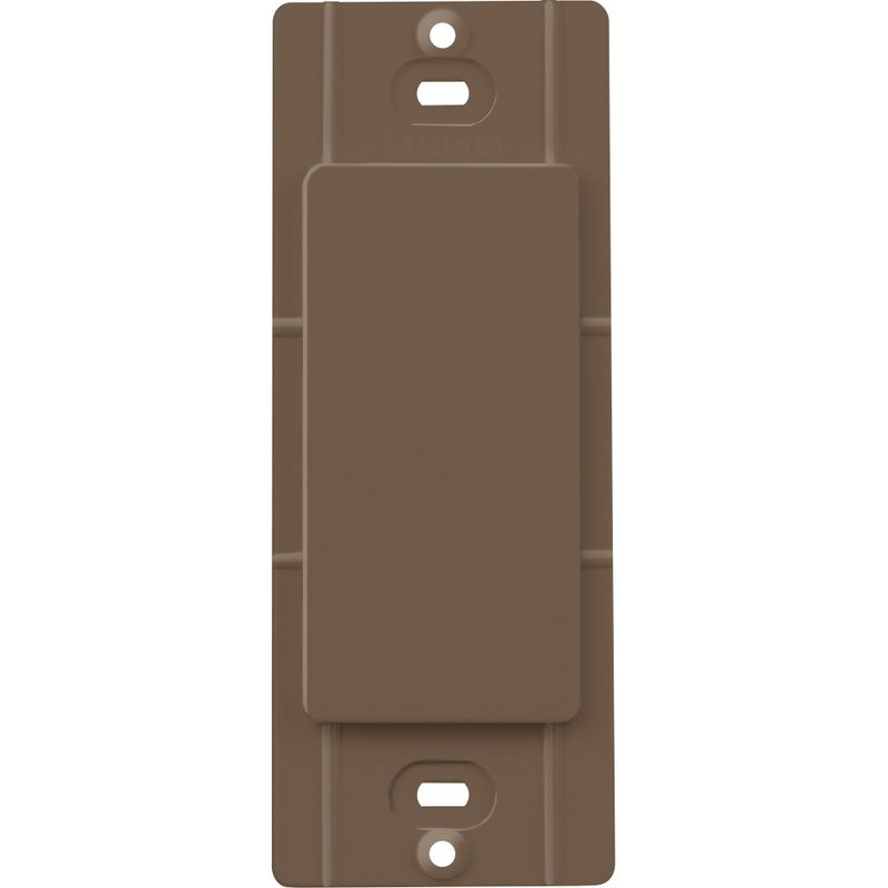 Lutron SC-BI-EP Blank Insert for Claro Wall Plates, Fits Decorator-Style Openings, Espresso