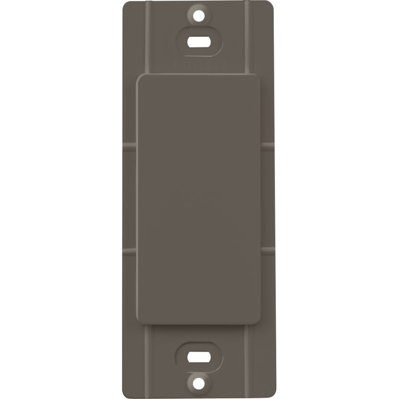 Lutron SC-BI-TF Blank Insert for Claro Wall Plates, Fits Decorator-Style Openings, Truffle