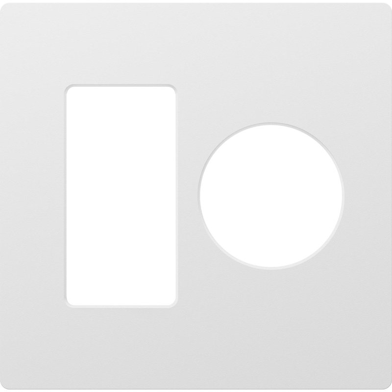 Lutron SC-XN-SW Claro Josh.ai Ready Wall Plate, SC-XN-WH, White