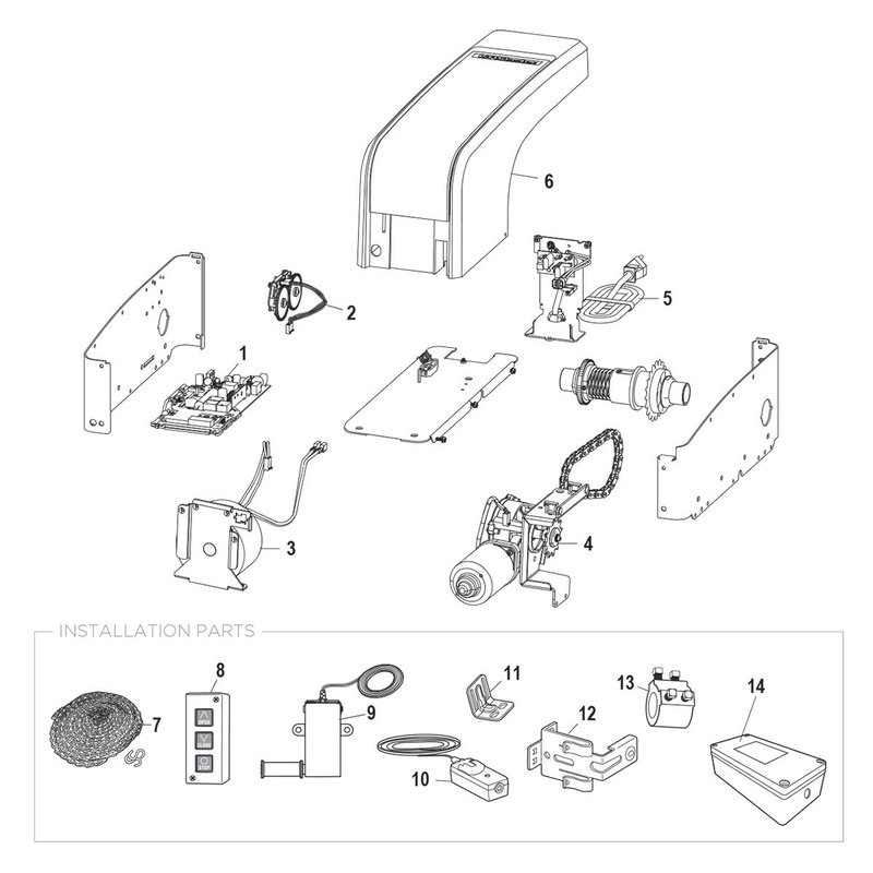 Thumbnail 2 for LiftMaster DDO8900WMC Commercial Dock Door Operator