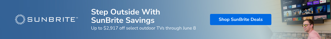 Step Outside With SunBrite Savings